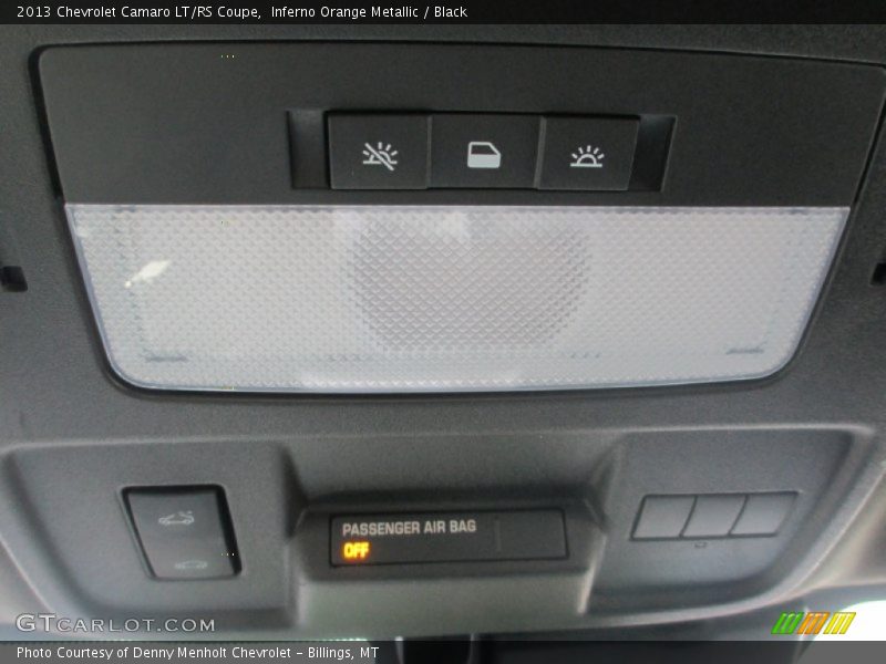 Inferno Orange Metallic / Black 2013 Chevrolet Camaro LT/RS Coupe