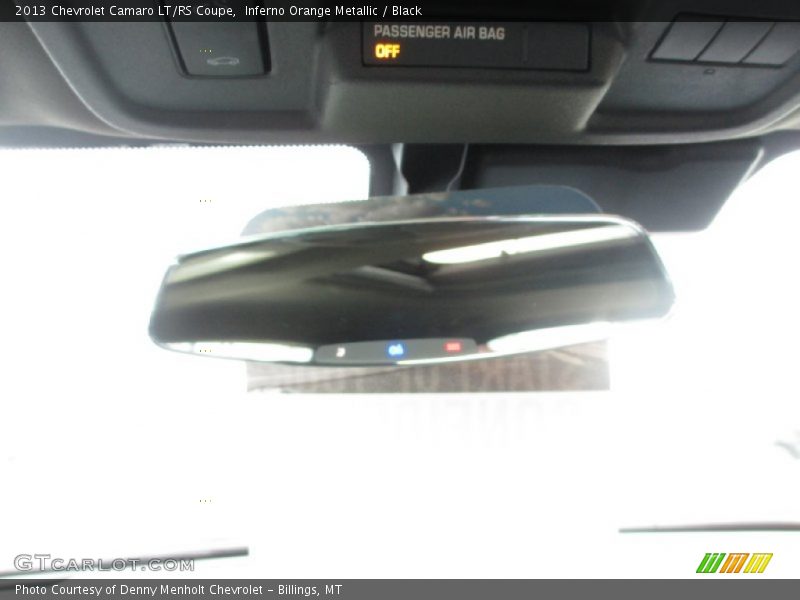 Inferno Orange Metallic / Black 2013 Chevrolet Camaro LT/RS Coupe