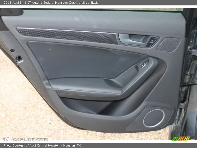 Monsoon Gray Metallic / Black 2013 Audi S4 3.0T quattro Sedan