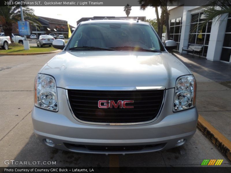 Quicksilver Metallic / Light Titanium 2013 GMC Yukon SLT