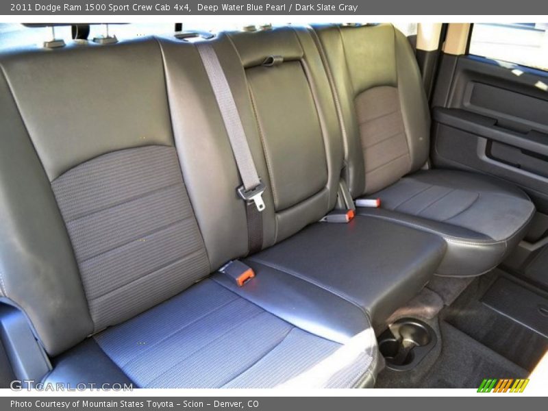 Deep Water Blue Pearl / Dark Slate Gray 2011 Dodge Ram 1500 Sport Crew Cab 4x4