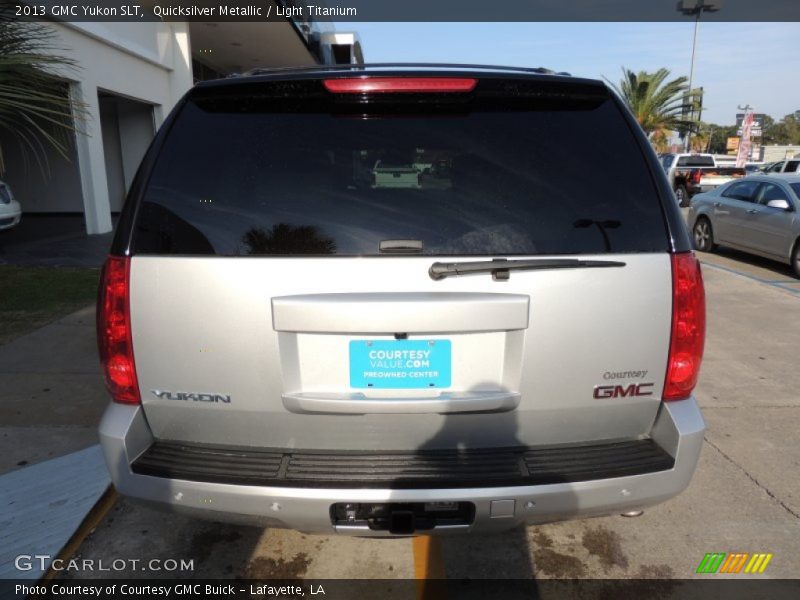 Quicksilver Metallic / Light Titanium 2013 GMC Yukon SLT