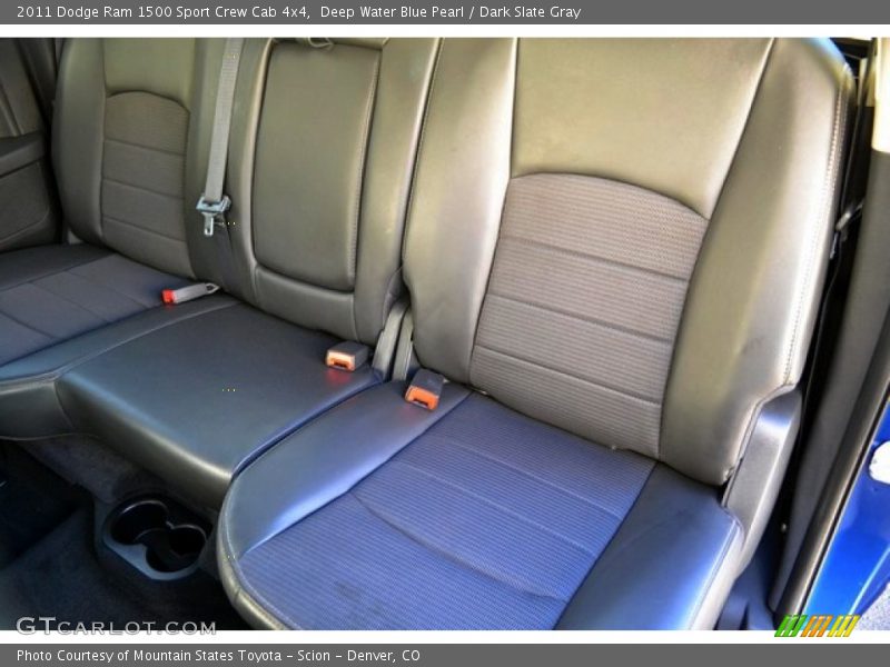 Deep Water Blue Pearl / Dark Slate Gray 2011 Dodge Ram 1500 Sport Crew Cab 4x4