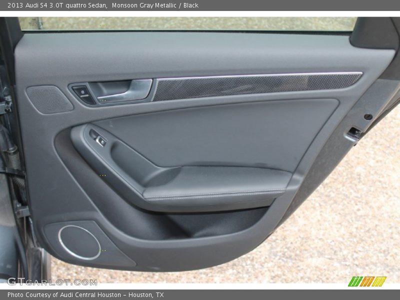 Monsoon Gray Metallic / Black 2013 Audi S4 3.0T quattro Sedan