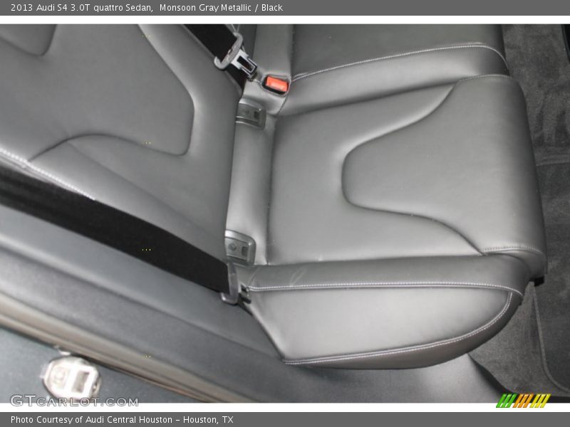 Monsoon Gray Metallic / Black 2013 Audi S4 3.0T quattro Sedan