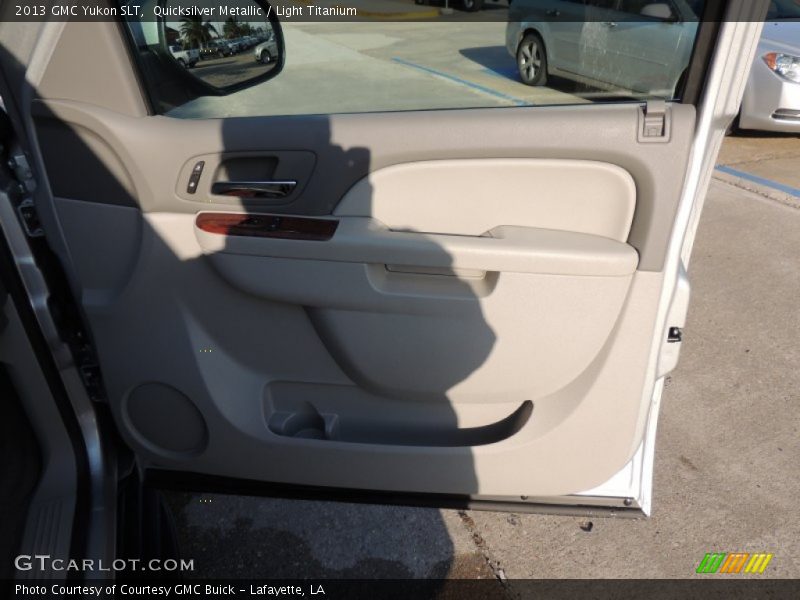 Quicksilver Metallic / Light Titanium 2013 GMC Yukon SLT
