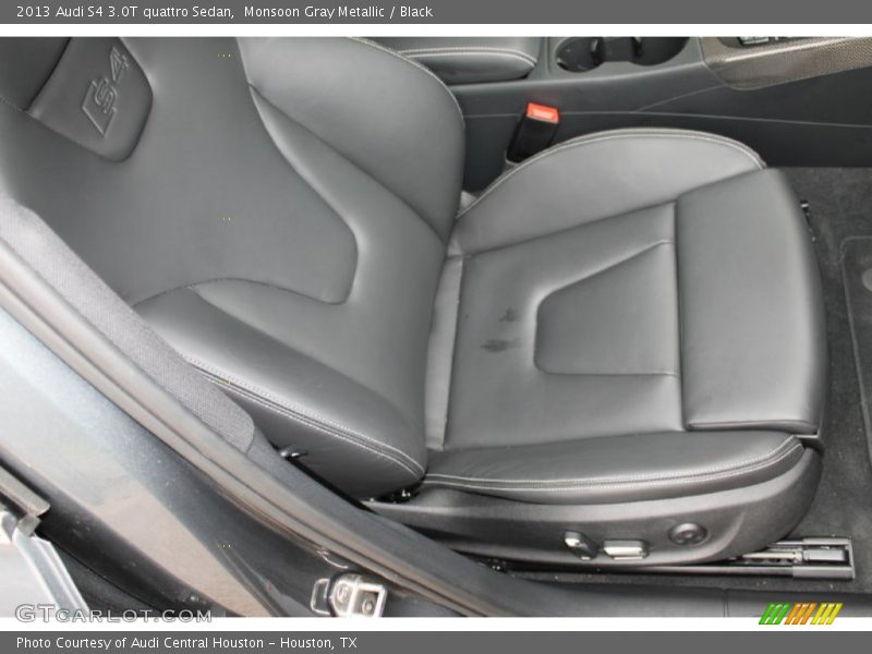 Monsoon Gray Metallic / Black 2013 Audi S4 3.0T quattro Sedan