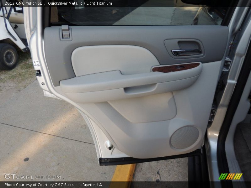 Quicksilver Metallic / Light Titanium 2013 GMC Yukon SLT