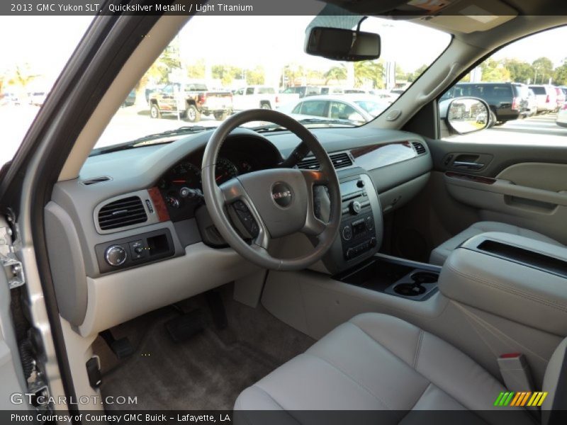 Quicksilver Metallic / Light Titanium 2013 GMC Yukon SLT