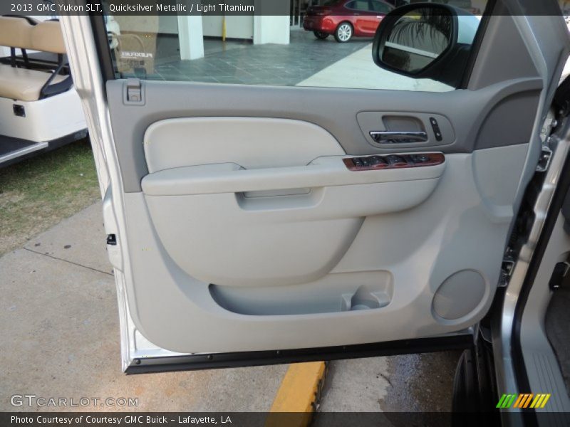 Quicksilver Metallic / Light Titanium 2013 GMC Yukon SLT