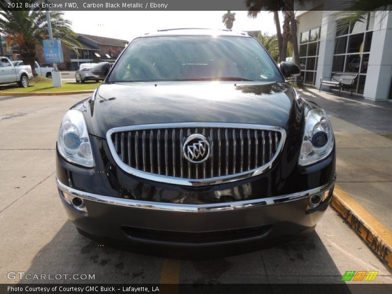 Carbon Black Metallic / Ebony 2012 Buick Enclave FWD