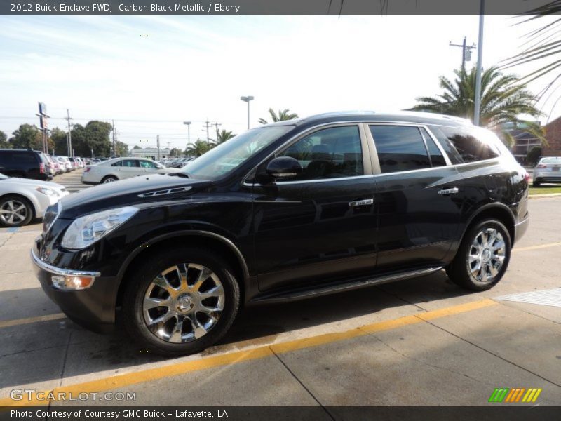 Carbon Black Metallic / Ebony 2012 Buick Enclave FWD