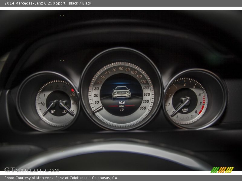 Black / Black 2014 Mercedes-Benz C 250 Sport