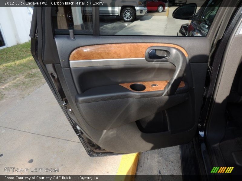 Carbon Black Metallic / Ebony 2012 Buick Enclave FWD