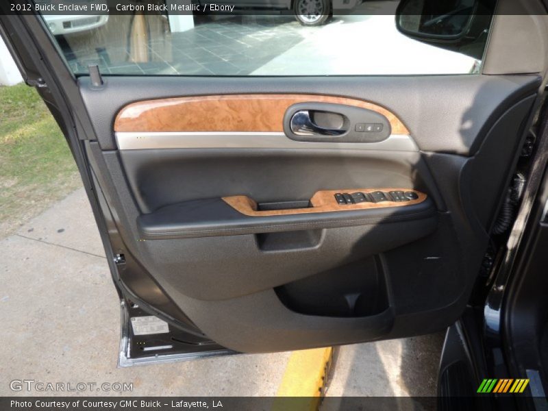 Carbon Black Metallic / Ebony 2012 Buick Enclave FWD