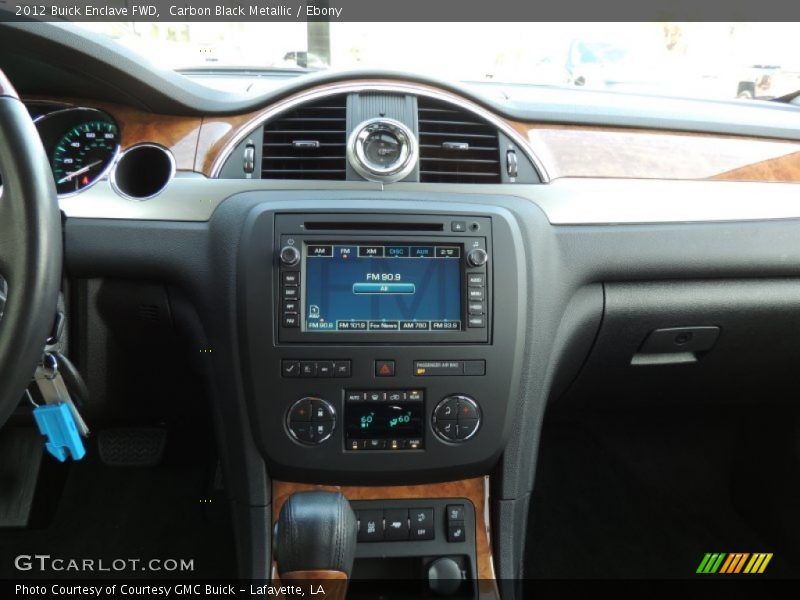 Carbon Black Metallic / Ebony 2012 Buick Enclave FWD