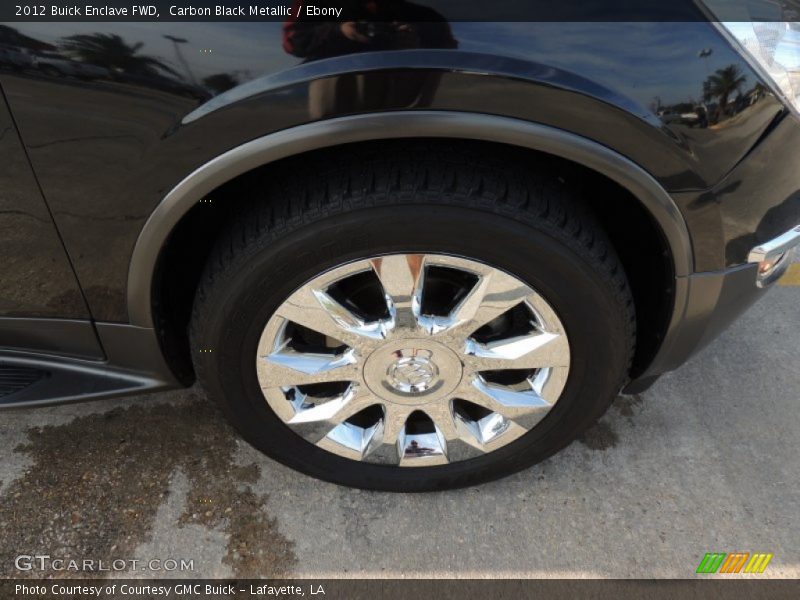 Carbon Black Metallic / Ebony 2012 Buick Enclave FWD