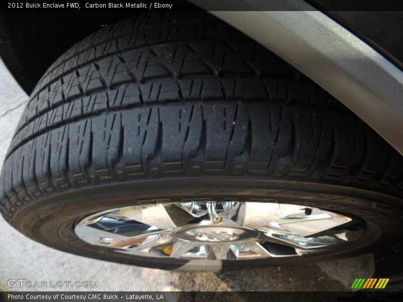 Carbon Black Metallic / Ebony 2012 Buick Enclave FWD