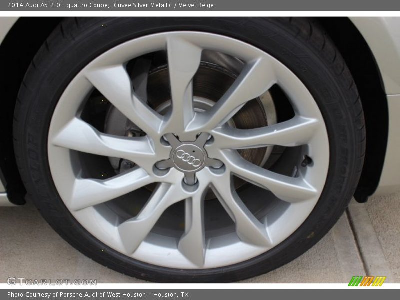Cuvee Silver Metallic / Velvet Beige 2014 Audi A5 2.0T quattro Coupe