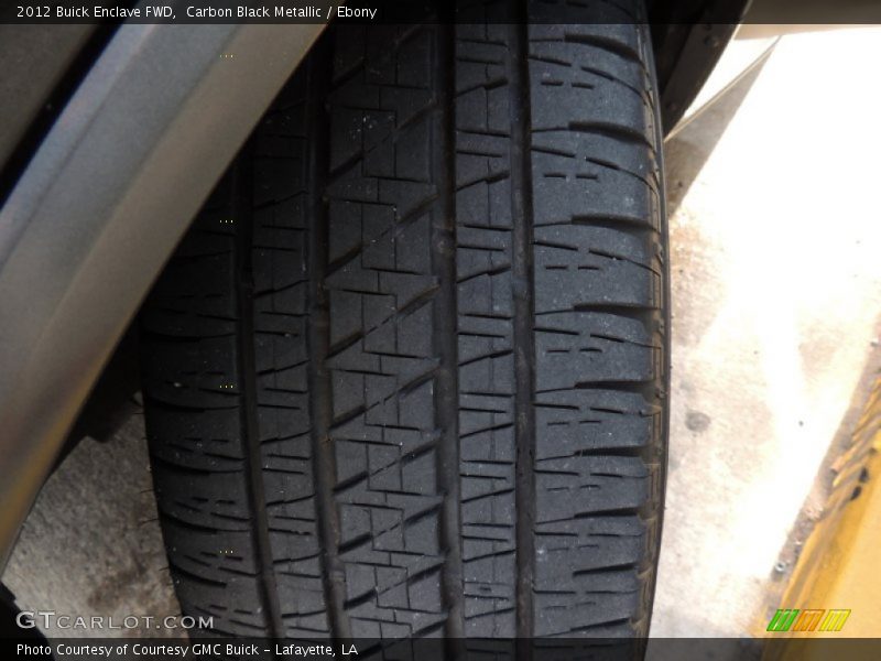 Carbon Black Metallic / Ebony 2012 Buick Enclave FWD