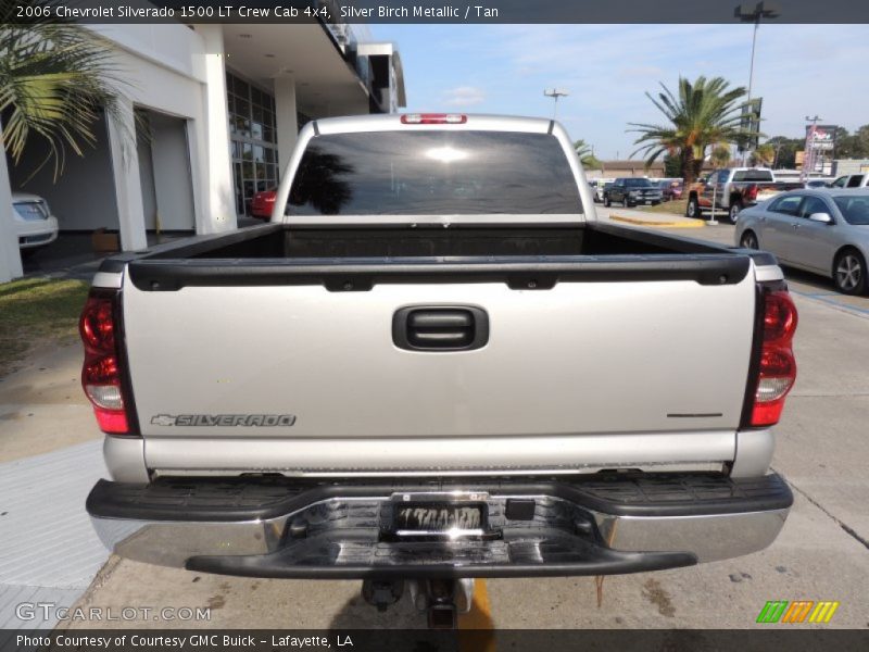 Silver Birch Metallic / Tan 2006 Chevrolet Silverado 1500 LT Crew Cab 4x4
