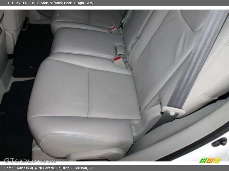 Starfire White Pearl / Light Gray 2011 Lexus RX 350