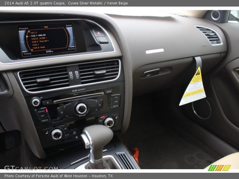 Cuvee Silver Metallic / Velvet Beige 2014 Audi A5 2.0T quattro Coupe