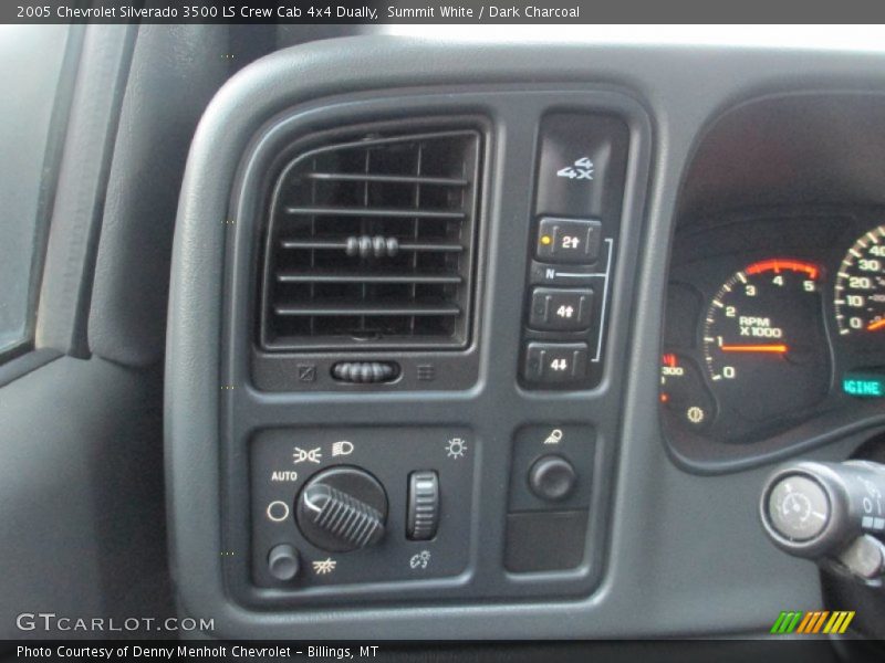 Summit White / Dark Charcoal 2005 Chevrolet Silverado 3500 LS Crew Cab 4x4 Dually