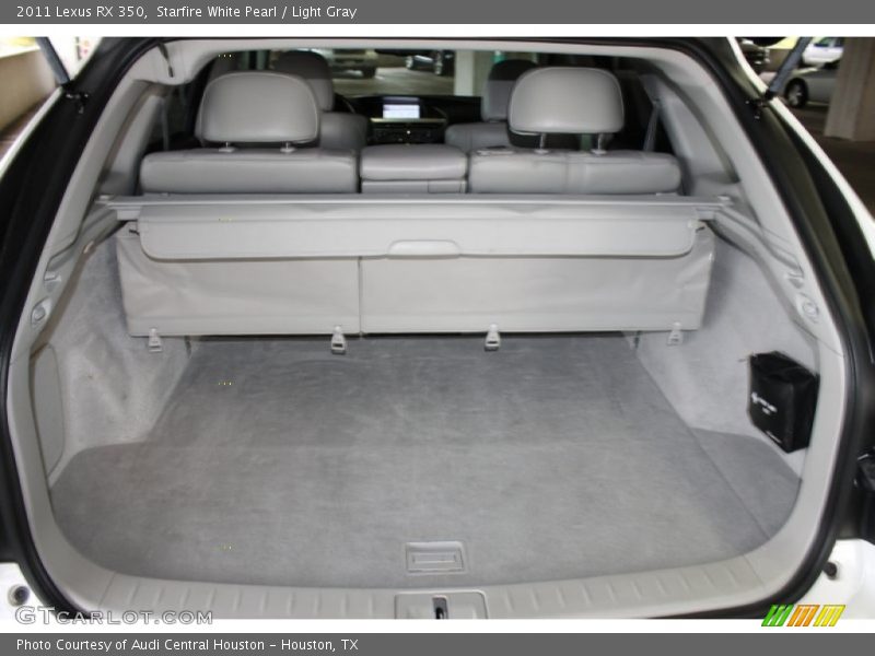 Starfire White Pearl / Light Gray 2011 Lexus RX 350