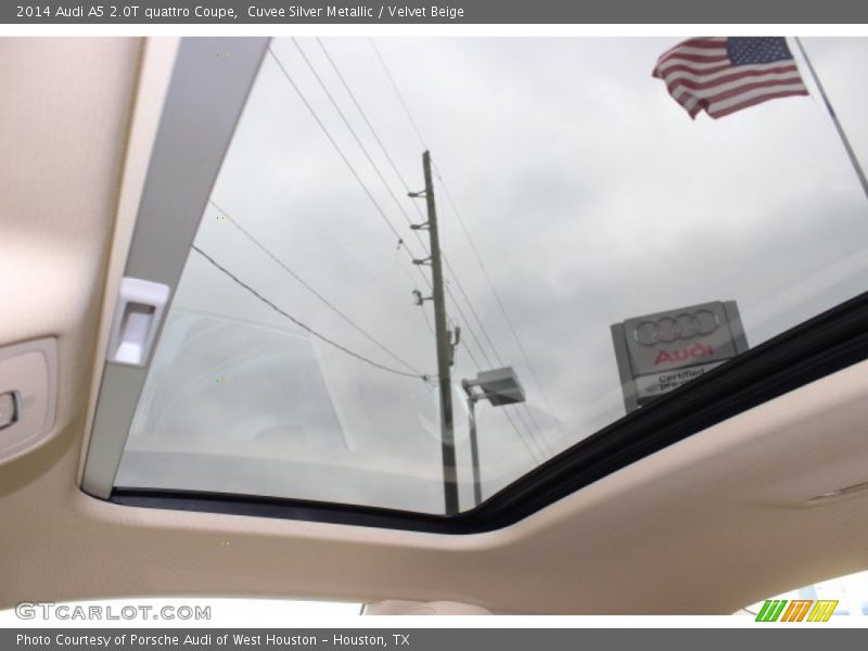 Cuvee Silver Metallic / Velvet Beige 2014 Audi A5 2.0T quattro Coupe