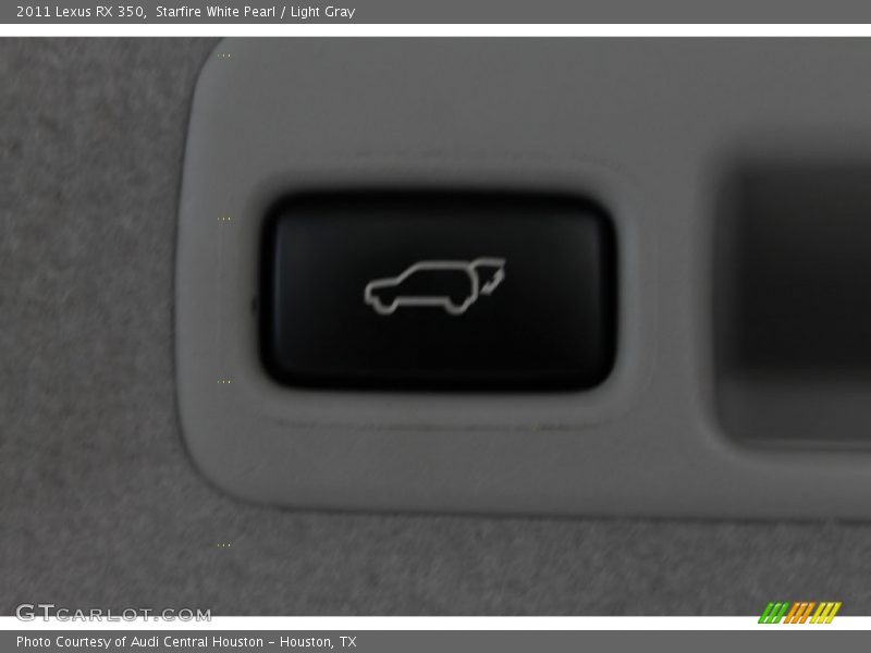 Starfire White Pearl / Light Gray 2011 Lexus RX 350