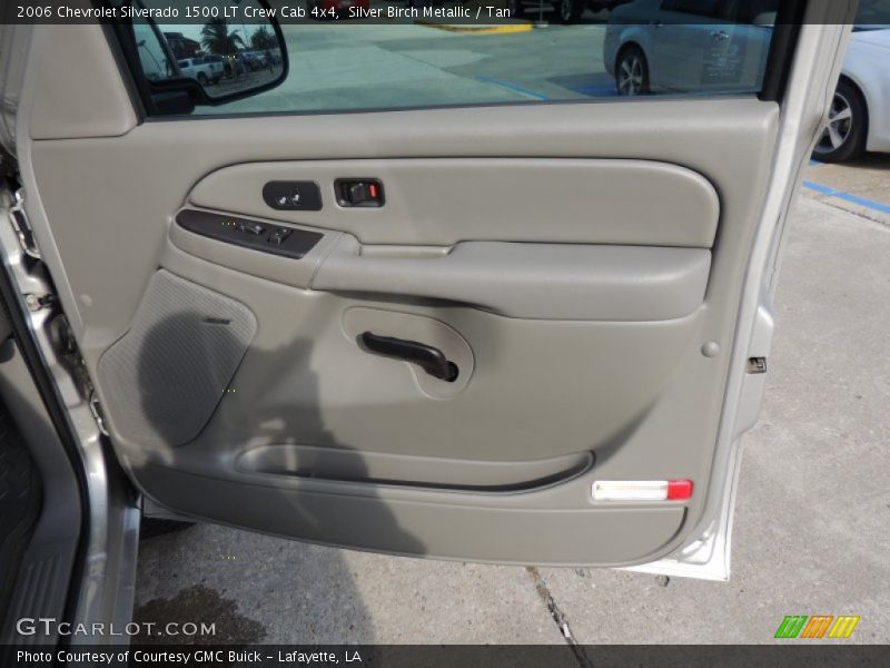 Silver Birch Metallic / Tan 2006 Chevrolet Silverado 1500 LT Crew Cab 4x4