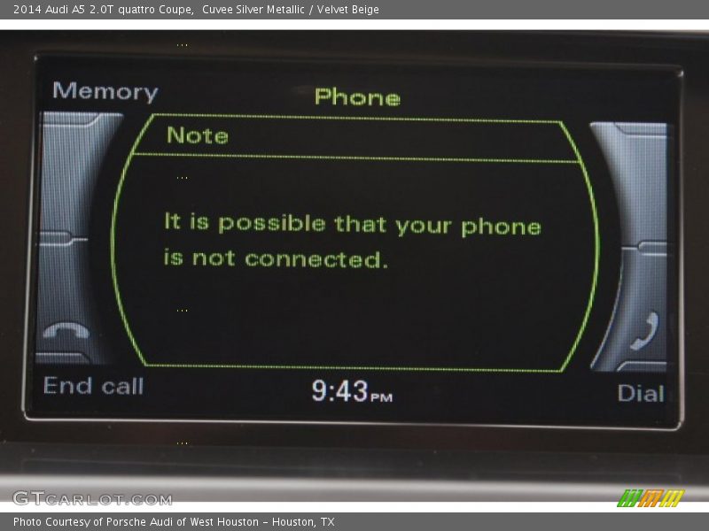 Cuvee Silver Metallic / Velvet Beige 2014 Audi A5 2.0T quattro Coupe