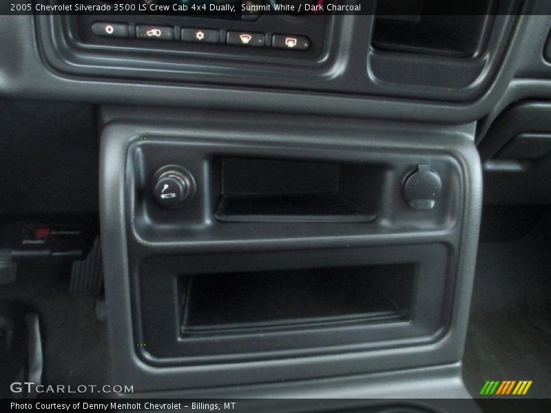 Summit White / Dark Charcoal 2005 Chevrolet Silverado 3500 LS Crew Cab 4x4 Dually