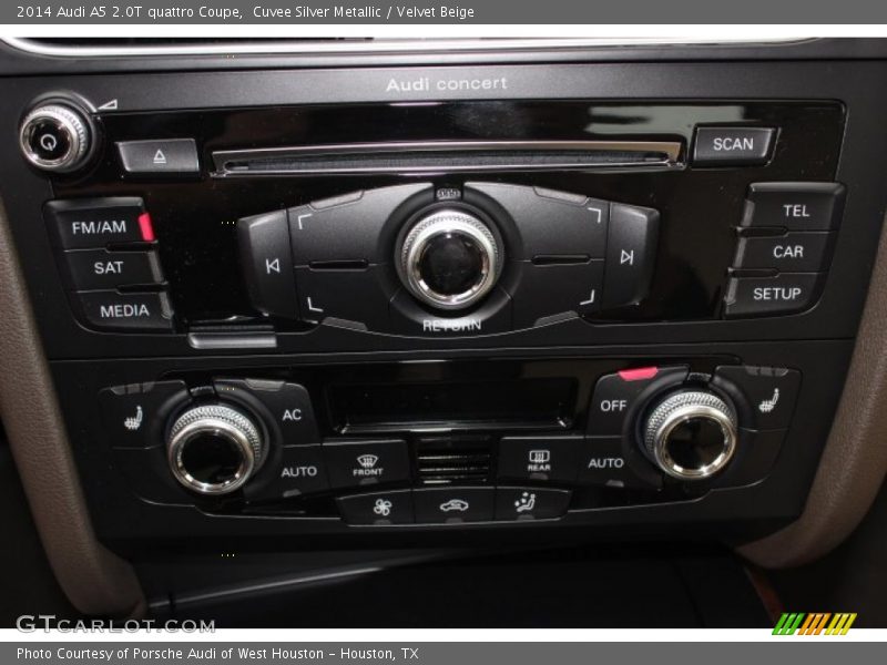 Cuvee Silver Metallic / Velvet Beige 2014 Audi A5 2.0T quattro Coupe