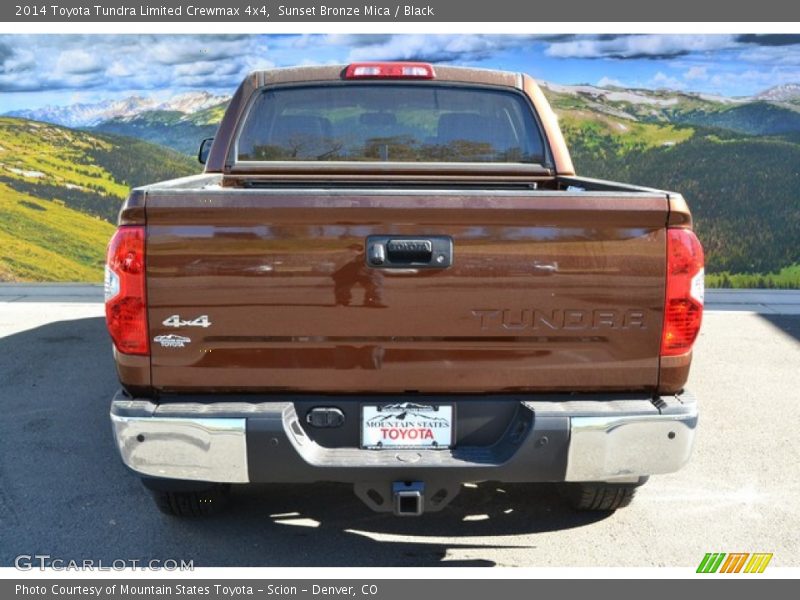 Sunset Bronze Mica / Black 2014 Toyota Tundra Limited Crewmax 4x4