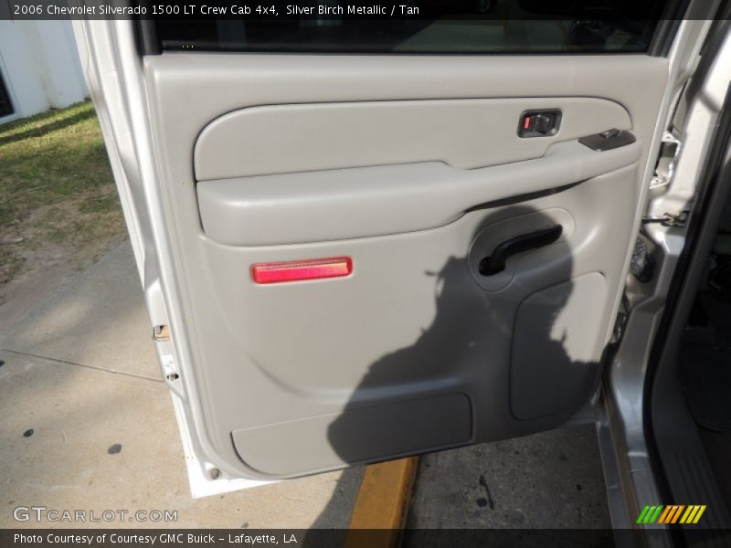 Silver Birch Metallic / Tan 2006 Chevrolet Silverado 1500 LT Crew Cab 4x4