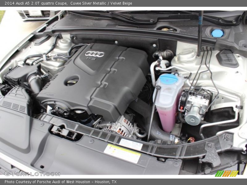 Cuvee Silver Metallic / Velvet Beige 2014 Audi A5 2.0T quattro Coupe