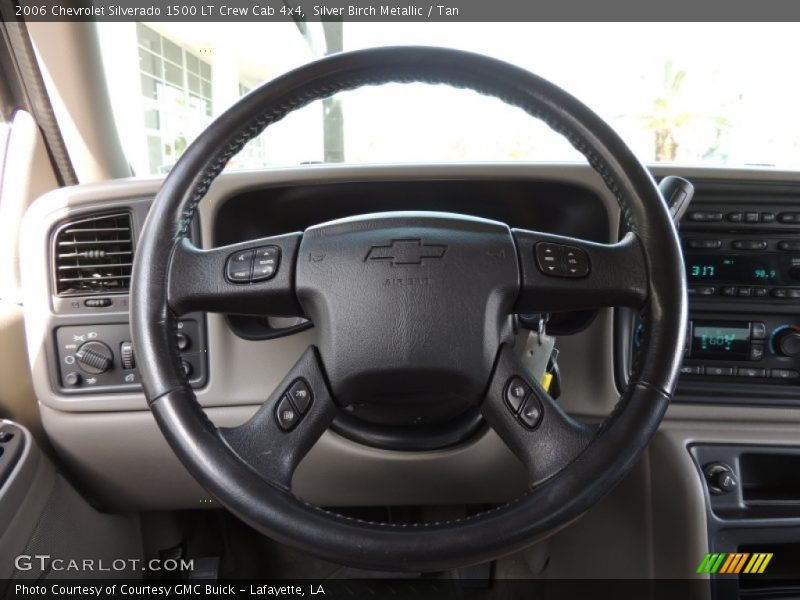 Silver Birch Metallic / Tan 2006 Chevrolet Silverado 1500 LT Crew Cab 4x4