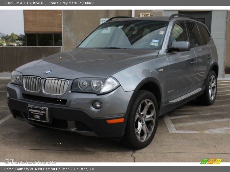 Space Grey Metallic / Black 2009 BMW X3 xDrive30i