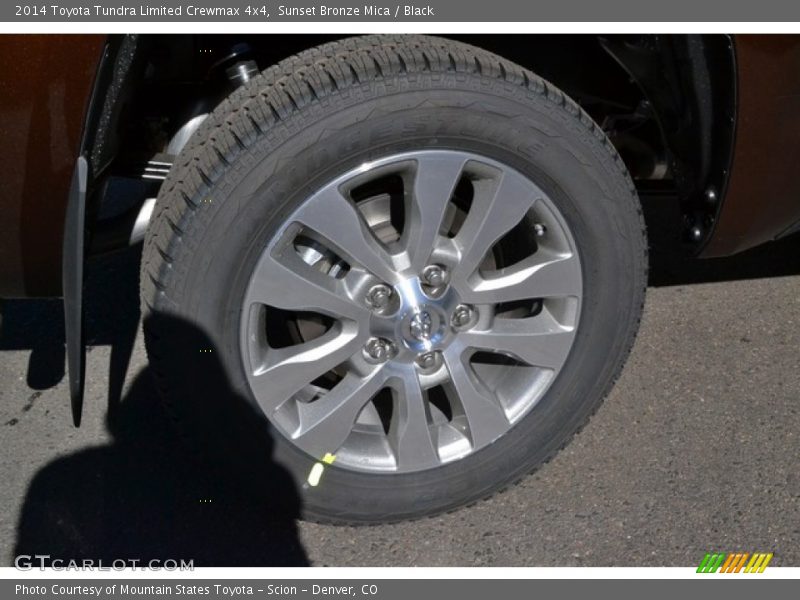 Sunset Bronze Mica / Black 2014 Toyota Tundra Limited Crewmax 4x4
