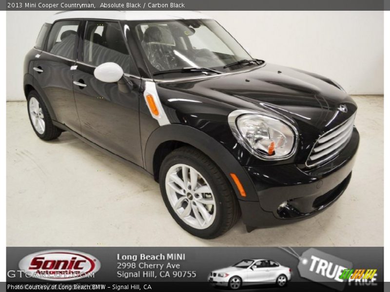 Absolute Black / Carbon Black 2013 Mini Cooper Countryman