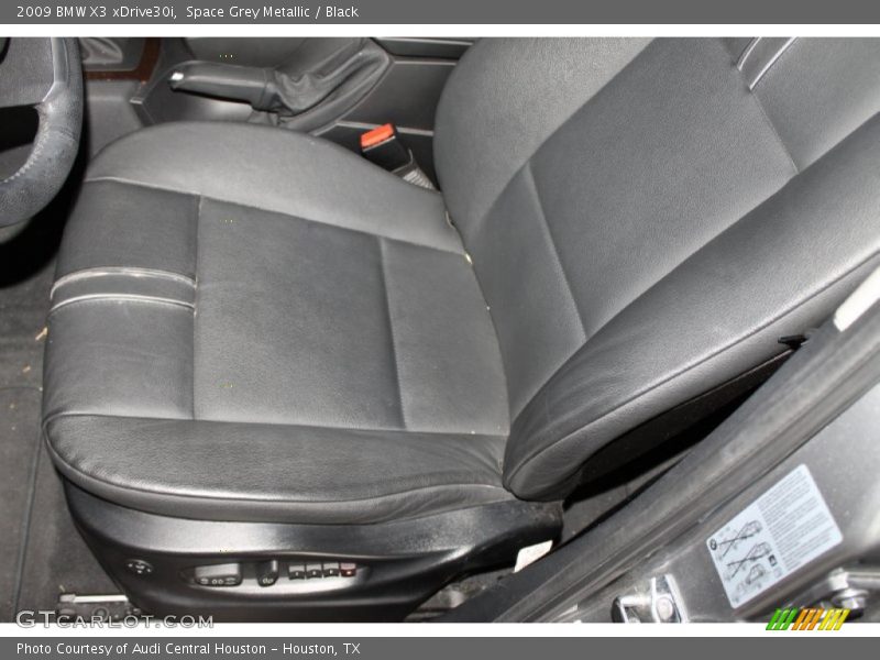 Space Grey Metallic / Black 2009 BMW X3 xDrive30i