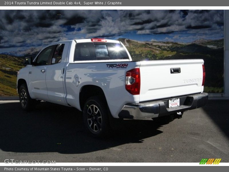 Super White / Graphite 2014 Toyota Tundra Limited Double Cab 4x4