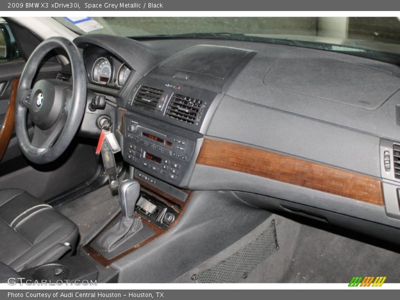 Space Grey Metallic / Black 2009 BMW X3 xDrive30i