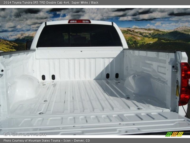 Super White / Black 2014 Toyota Tundra SR5 TRD Double Cab 4x4