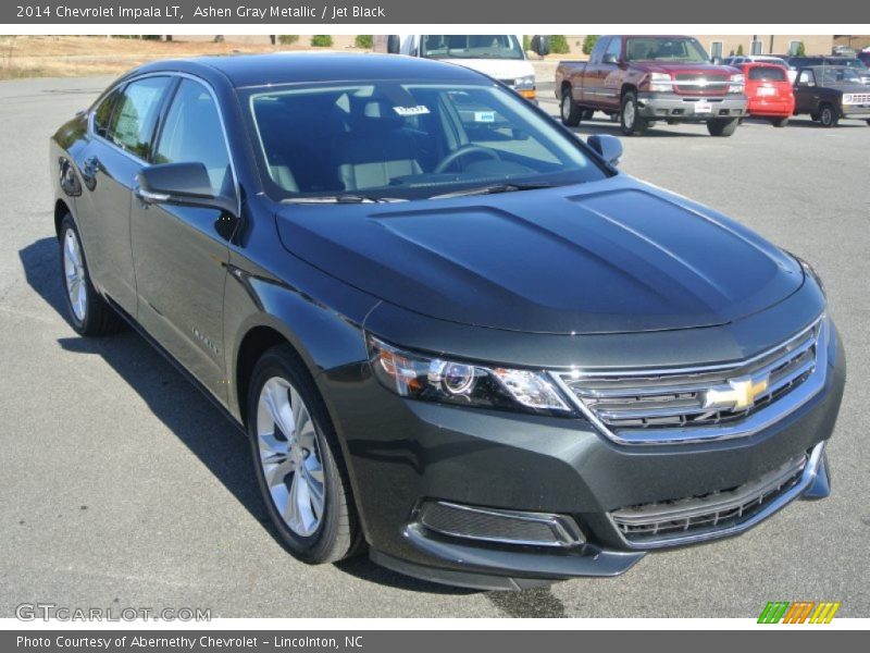 Ashen Gray Metallic / Jet Black 2014 Chevrolet Impala LT