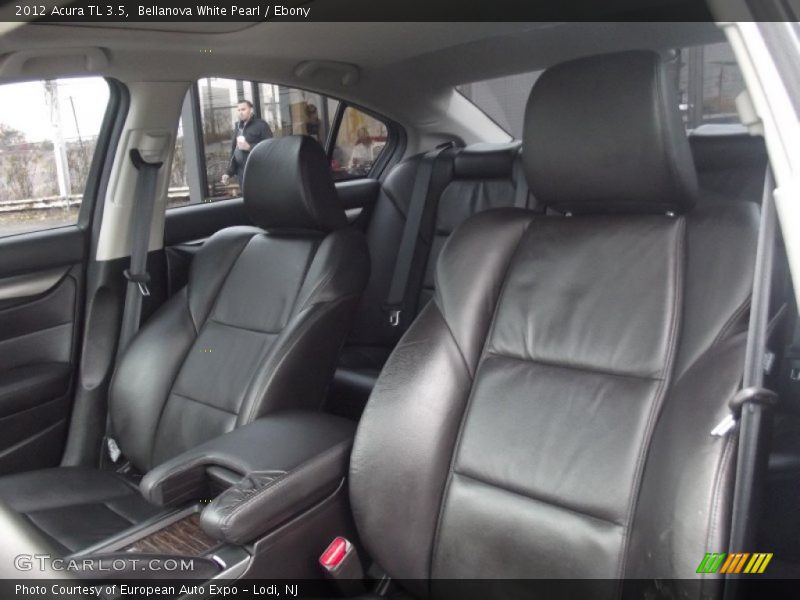 Bellanova White Pearl / Ebony 2012 Acura TL 3.5