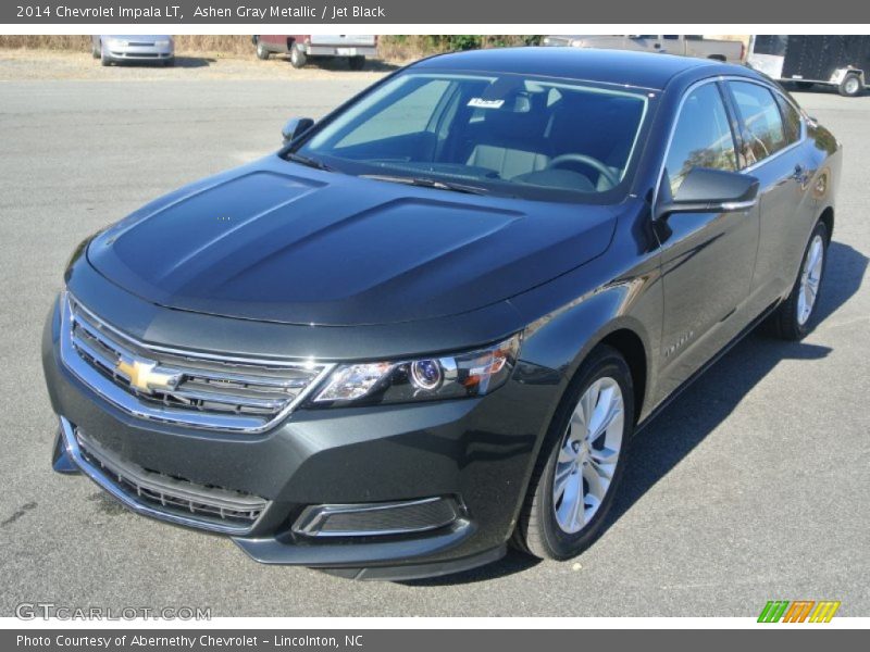 Ashen Gray Metallic / Jet Black 2014 Chevrolet Impala LT