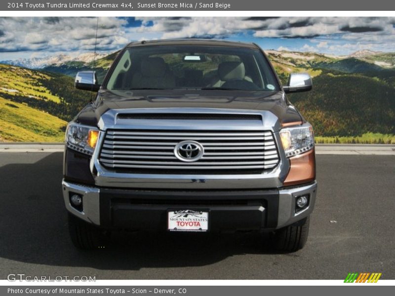 Sunset Bronze Mica / Sand Beige 2014 Toyota Tundra Limited Crewmax 4x4